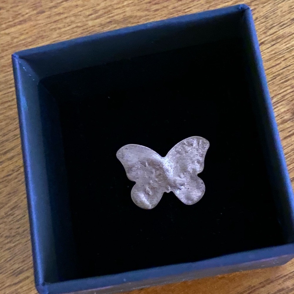 Copper butterfly ring - Picture 3 of 4